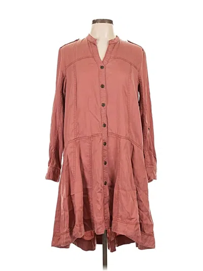 Pre-owned Holding Horses Casual Dress In Brown