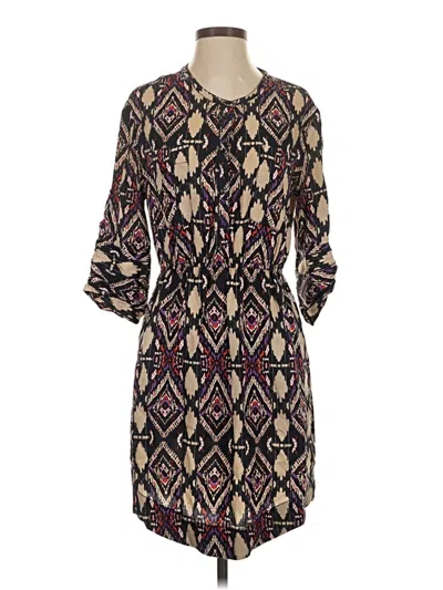 Pre-owned Holding Horses Casual Dress In Brown