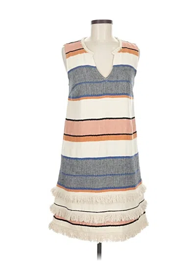 Pre-owned Holding Horses Casual Dress In Gray