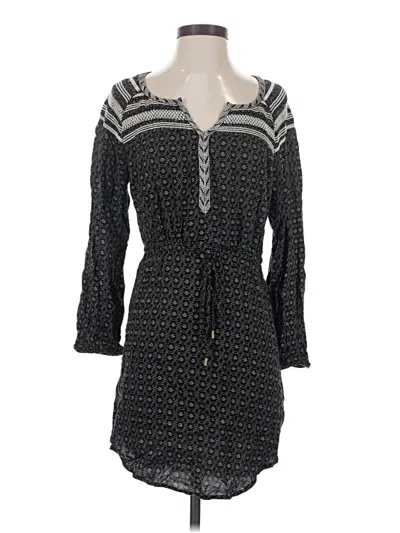 Pre-owned Holding Horses Casual Dress In Gray