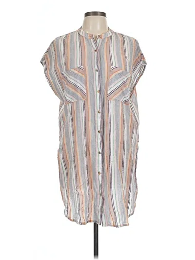 Pre-owned Holding Horses Casual Dress In Gray