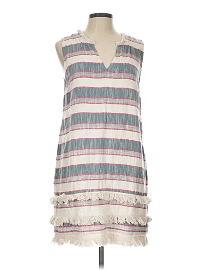 Pre-owned Holding Horses Casual Dress In Gray