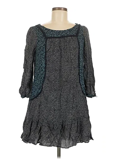 Pre-owned Holding Horses Casual Dress In Gray