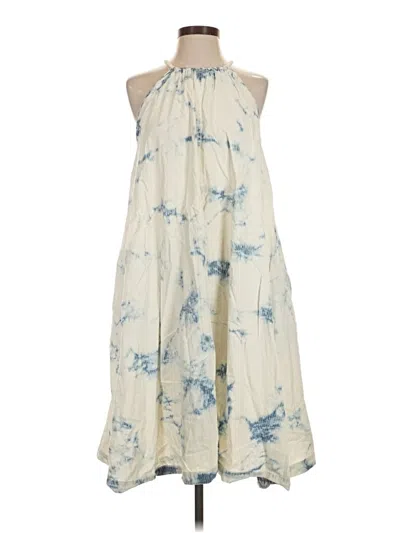 Pre-owned Holding Horses Casual Dress In Ivory