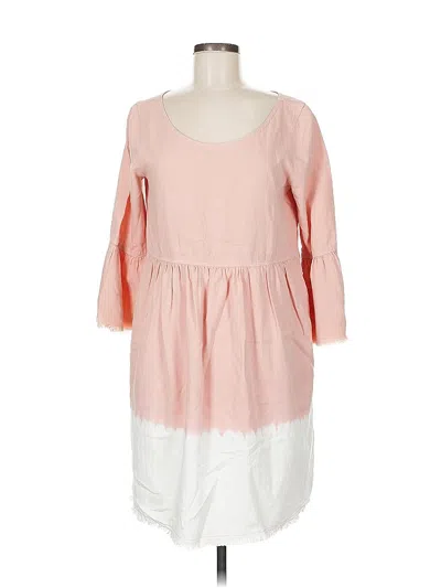Pre-owned Holding Horses Casual Dress In Pink