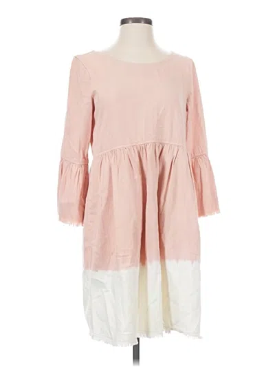 Pre-owned Holding Horses Casual Dress In Pink