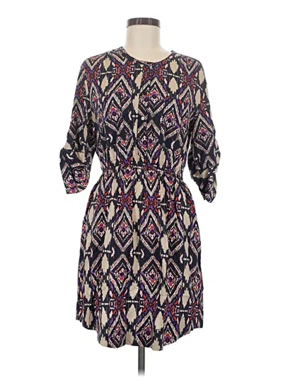 Pre-owned Holding Horses Casual Dress In Purple