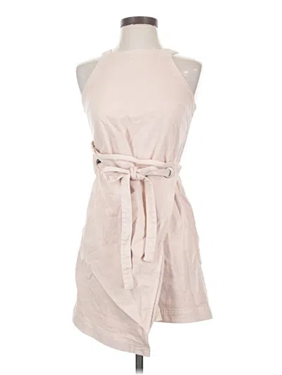 Pre-owned Holding Horses Casual Dress In Tan