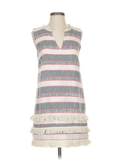 Pre-owned Holding Horses Casual Dress In White