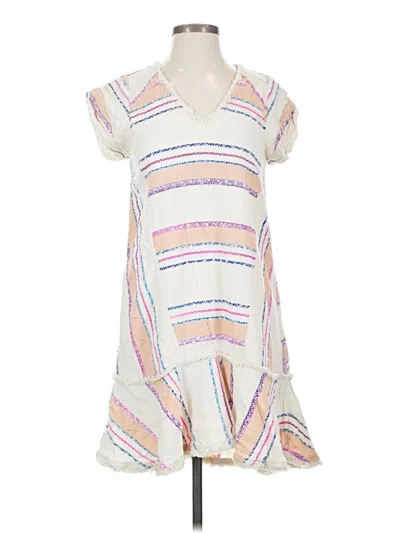 Pre-owned Holding Horses Casual Dress In White