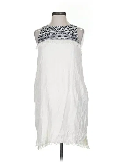 Pre-owned Holding Horses Casual Dress In White