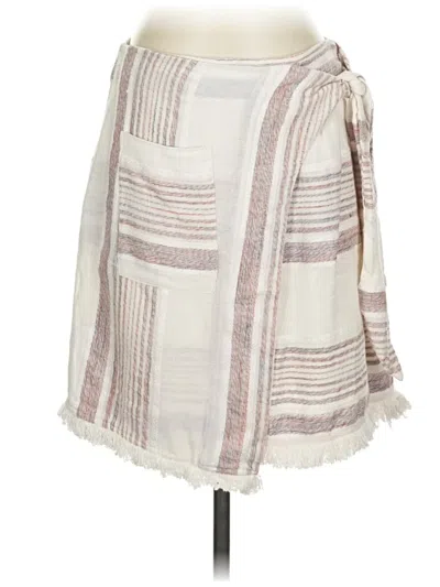 Pre-owned Holding Horses Casual Skirt In Ivory