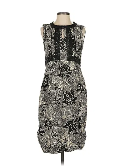 Pre-owned Holding Horses Cocktail Dress In Black