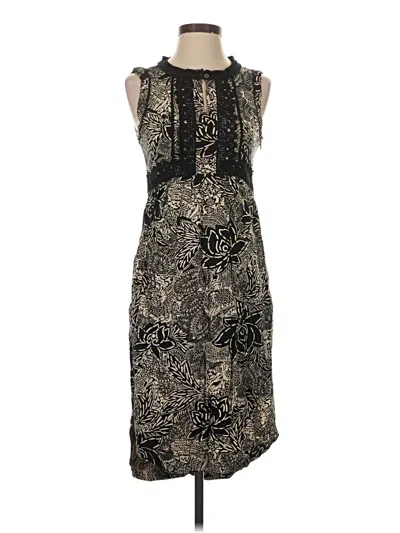 Pre-owned Holding Horses Cocktail Dress In Black