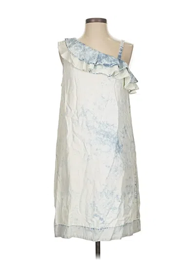 Pre-owned Holding Horses Cocktail Dress In Blue