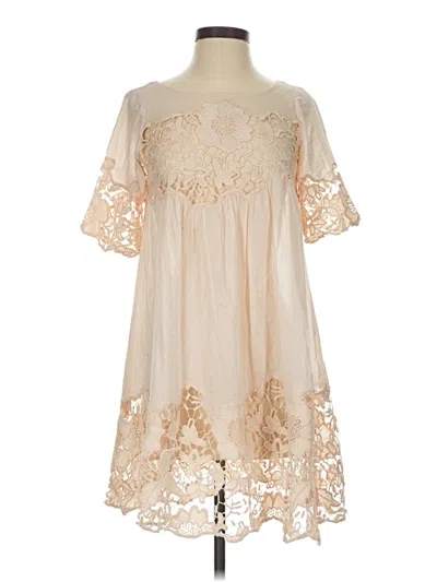 Pre-owned Holding Horses Cocktail Dress In Ivory