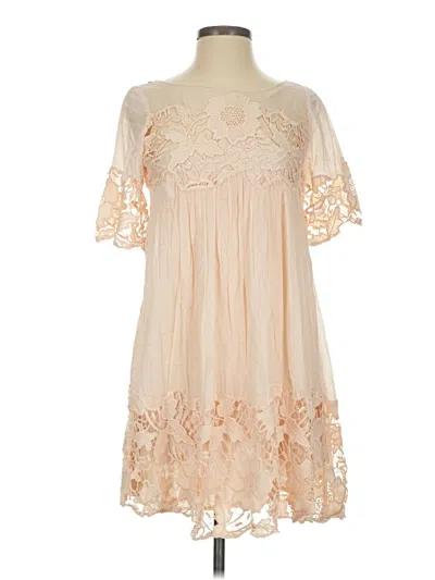 Pre-owned Holding Horses Cocktail Dress In Ivory
