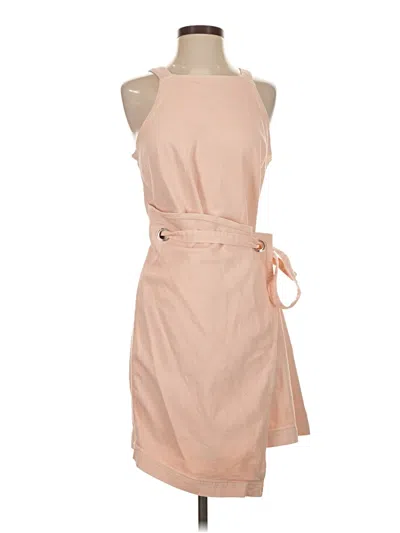 Pre-owned Holding Horses Cocktail Dress In Tan