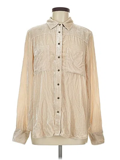 Pre-owned Holding Horses Long Sleeve Blouse In Ivory