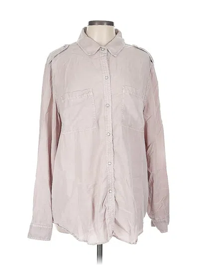 Pre-owned Holding Horses Long Sleeve Button Down Shirt In Pink