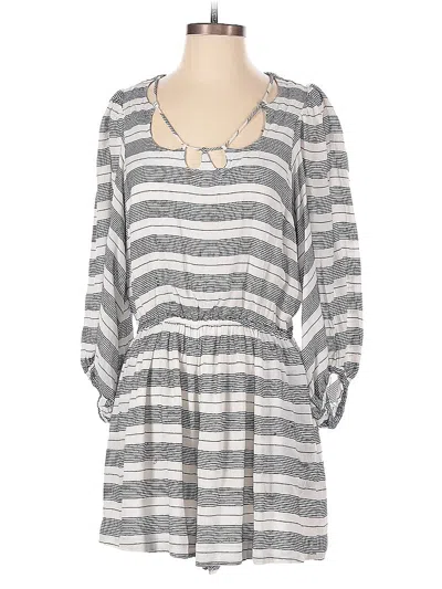 Pre-owned Holding Horses Romper In Gray