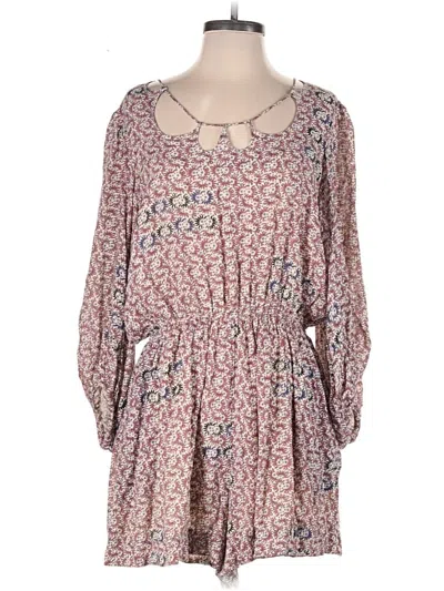 Pre-owned Holding Horses Romper In Pink