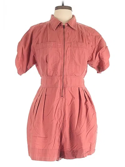 Pre-owned Holding Horses Romper In Pink
