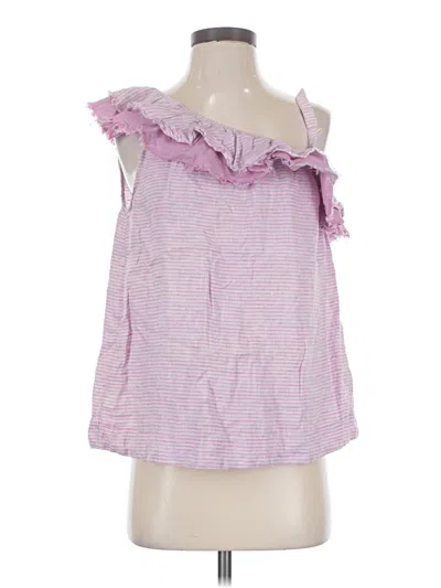 Pre-owned Holding Horses Sleeveless Blouse In Pink