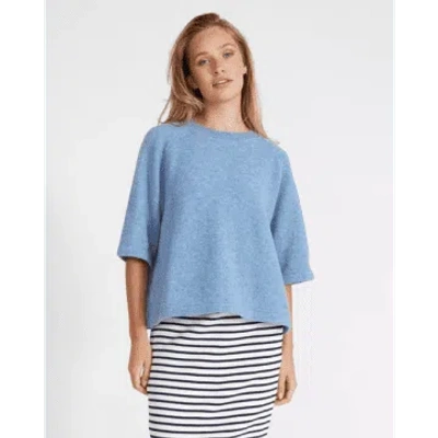 Holebrook Anita Crew Neck Sweater In Blue