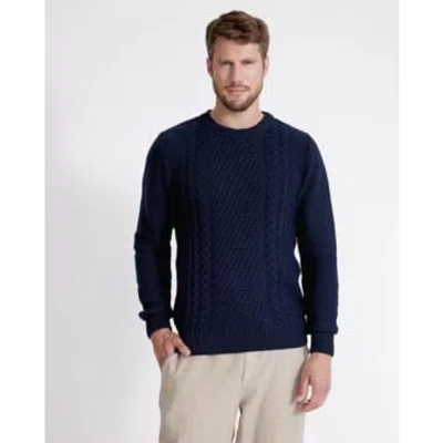 Holebrook Botvid Crew Neck Sweater In Blue