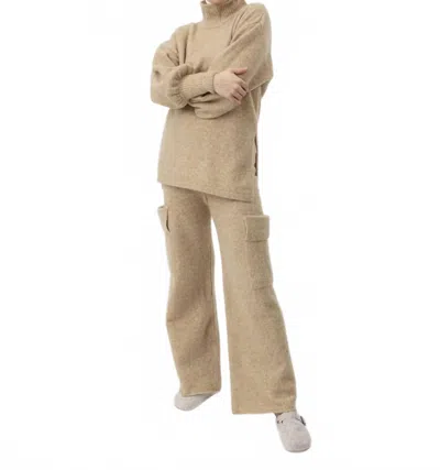 Holebrook Usa Matilda Cargo Pants In Caramel In Brown