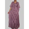 Holichic Melanie Tassel Cover-up Maxi Dress In Pink