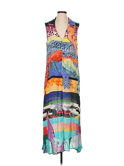 Pre-owned Holiday By Megan Park Casual Dress In Blue