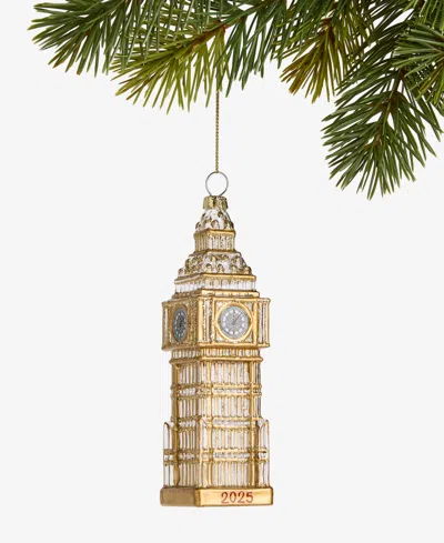 Holiday Lane Around The World Big Ben 2025 Ornament, Macy's Exclusive In Gold