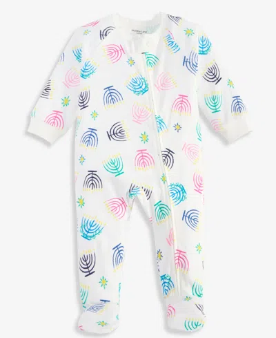 Holiday Lane Baby Cotton Multi Menorah Coveralls, Macy's Exclusive