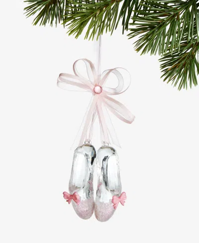Holiday Lane Ballerina Shoes Ornament, Macy's Exclusive In Transparent