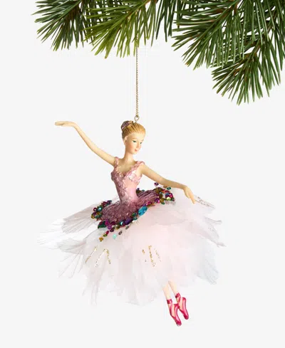 Holiday Lane Ballet Embellished Ballerina Ornament, Macy's Exclusive In Multi