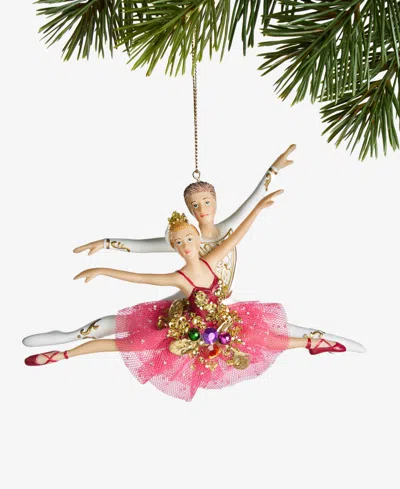 Holiday Lane Ballet Embellished Duet Ornament, Macy's Exclusive In Multi