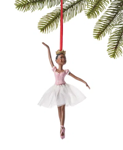 Holiday Lane Ballet En Pointe Ballerina In Dress Ornament, Exclusively At Macy's In No Color