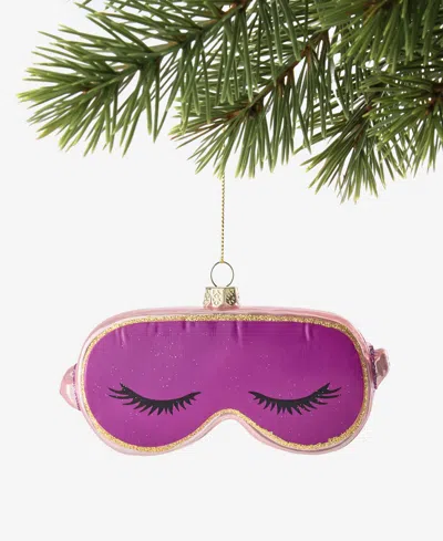Holiday Lane Beauty Boom Glass Sleep Mask Ornament, Macy's Exclusive In No Color