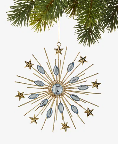 Holiday Lane Berry Tones Gem Snowflake Ornament, Macy's Exclusive In Multi