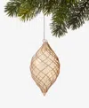Holiday Lane Berry Tones Glass Drop Twist Ornament, Macy's Exclusive In Transparent