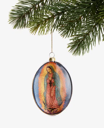 Holiday Lane Blessed Our Lady Of Guadalupe Disc Ornament, Macy's Exclusive In Multi
