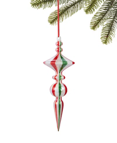 Holiday Lane Christmas Cheer Finial Ornament, Exclusively At Macy's In No Color