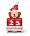 HOLIDAY LANE CHRISTMAS CHEER RED AND WHITE DOG SANTA ADVENT CALENDAR, CREATED FOR MACY'S