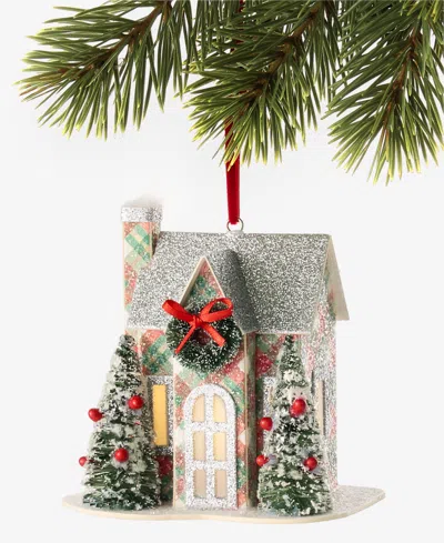 Holiday Lane Cozy Cabin Led Paper House Ornament, Macy's Exclusive In No Color