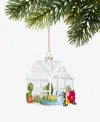 Holiday Lane Eclectic Charm Glass Greenhouse Ornament, Macy's Exclusive In Transparent