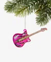 Holiday Lane Eclectic Charm Glass Guitar Ornament, Macy's Exclusive In Multi