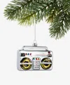 Holiday Lane Eclectic Charm Glass Radio Ornament, Macy's Exclusive In Multi