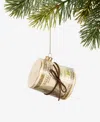 Holiday Lane Eclectic Charm Glass Rolled $100 Bill Ornament, Macy's Exclusive In Transparent